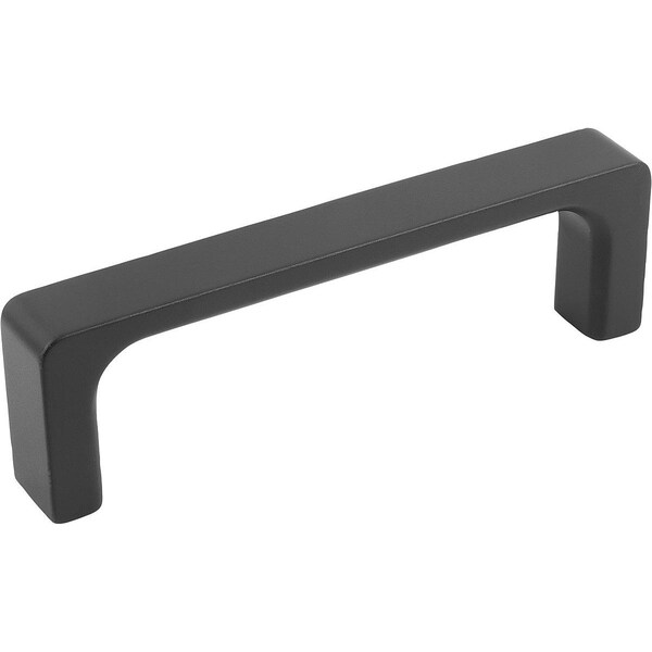 Pull Handle A=120, L=132, H=40, Form:A, Aluminum Black Matt And Anodized, D=M06